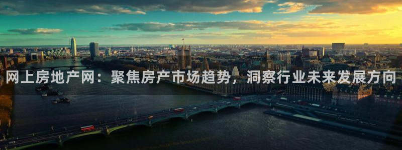 新宝5户端：网上房地产网：聚焦房产市场趋势，洞察行业未来发展