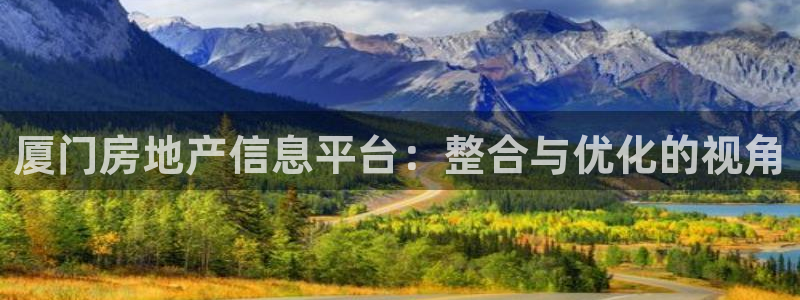 新宝5系列：厦门房地产信息平台：整合与优化的视角