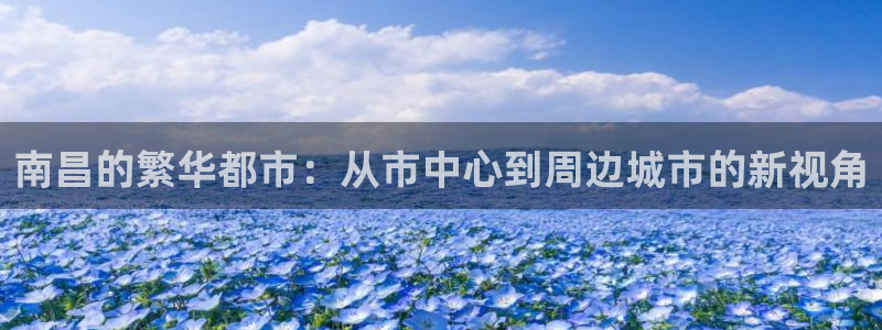 新宝5网址：南昌的繁华都市：从市中心到周边城市的新视角