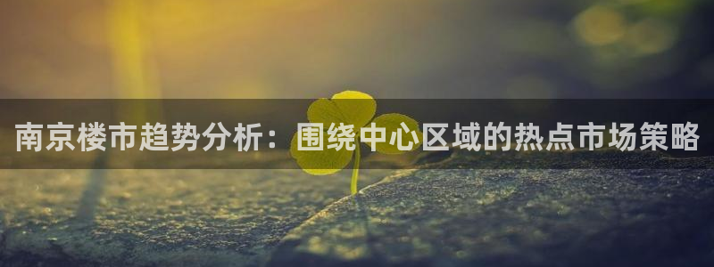 新宝5娱乐登陆：南京楼市趋势分析：围绕中心区域的热点市场策略