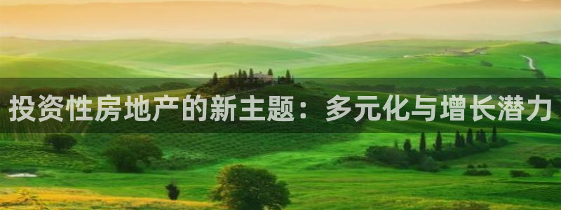 新宝5测登录：投资性房地产的新主题：多元化与增长潜力