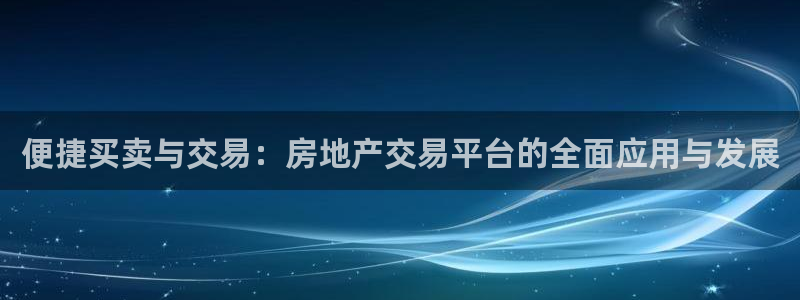 新5宝：便捷买卖与交易：房地产交易平台的全面应用与发展