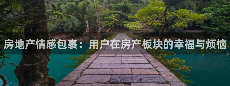 新宝gg5：房地产情感包裹：用户在房产板块的幸福与烦恼