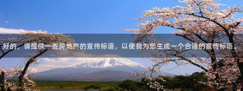 新宝5登录霸：好的，请提供一些房地产的宣传标语，以便我为您生