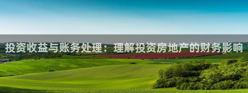新宝5挂机软件：投资收益与账务处理：理解投资房地产的财务影响
