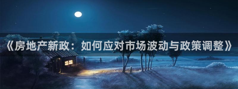 新宝5彩票娱乐平台：《房地产新政：如何应对市场波动与政策调整