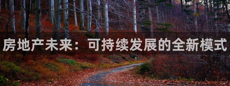新宝5招商部：房地产未来：可持续发展的全新模式