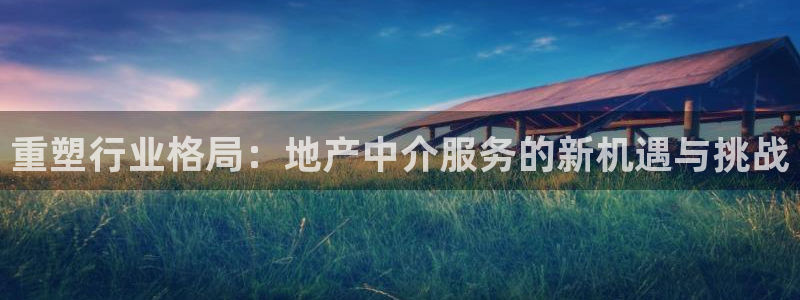 新宝5娱乐手机登录：重塑行业格局：地产中介服务的新机遇与挑战