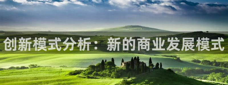 新宝5娱乐如：创新模式分析：新的商业发展模式